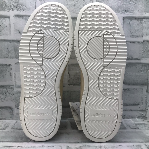 NEW Adidas Originals Supercourt Ecru Tint - Picture 5 of 9